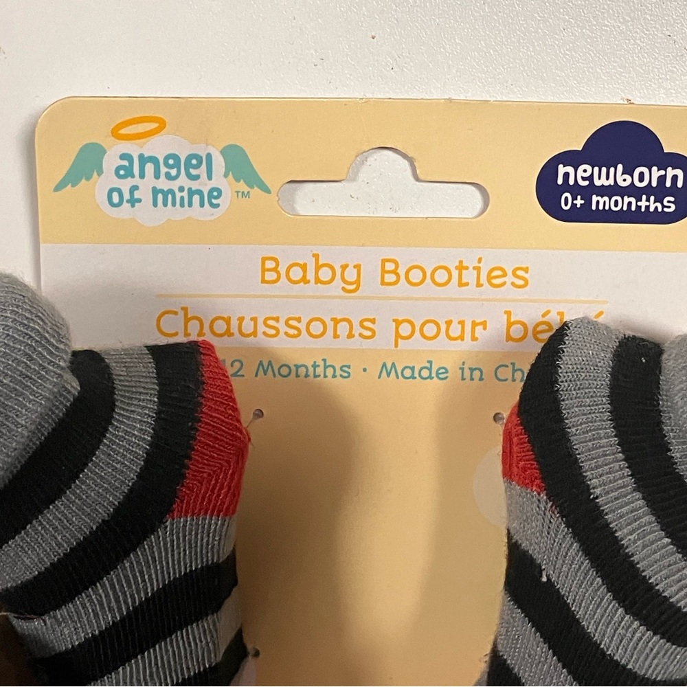 Monkey Baby Booties - Picture 3 of 5